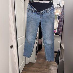 Abercrombie maternity jeans size 27. TTS. Like brand new.